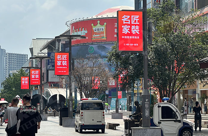 一腦治城，兩端賦能”：智慧燈桿屏點亮城市未來